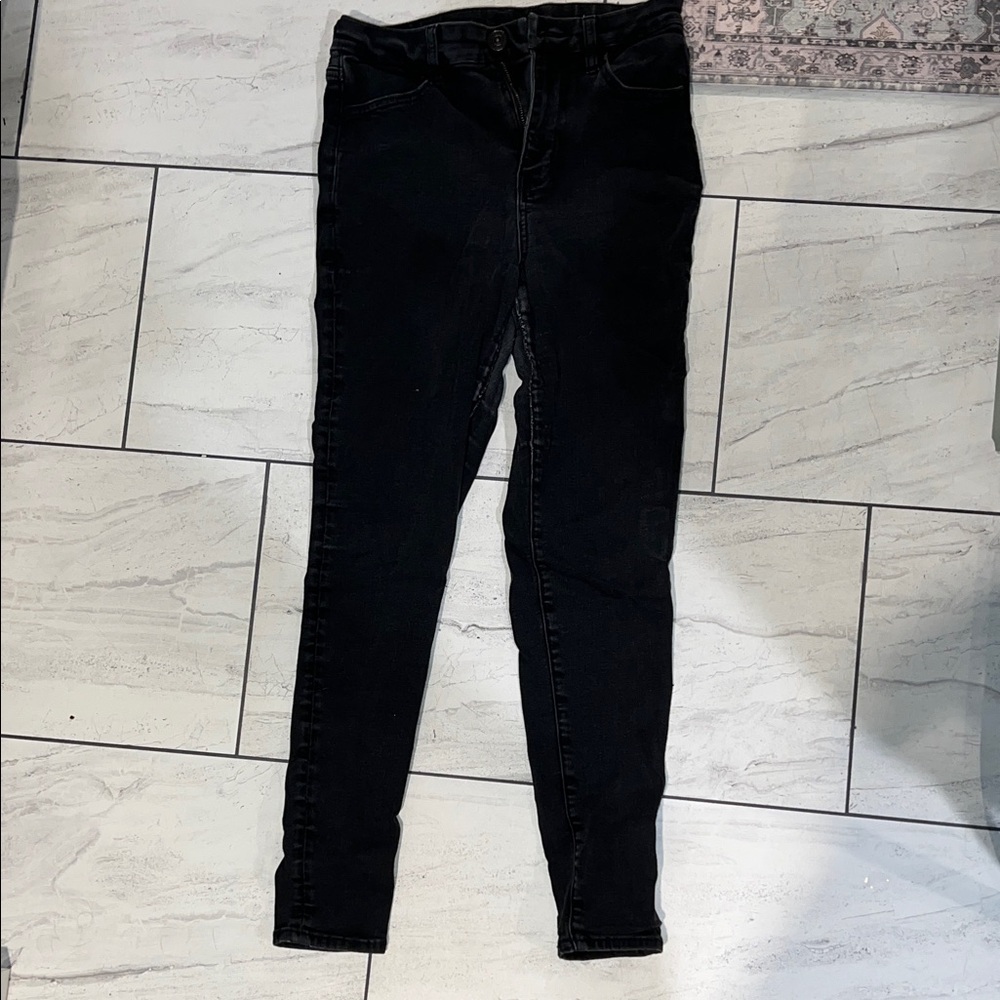 American Eagle Outfitters Black Curvy Hi-Rise Jegging
